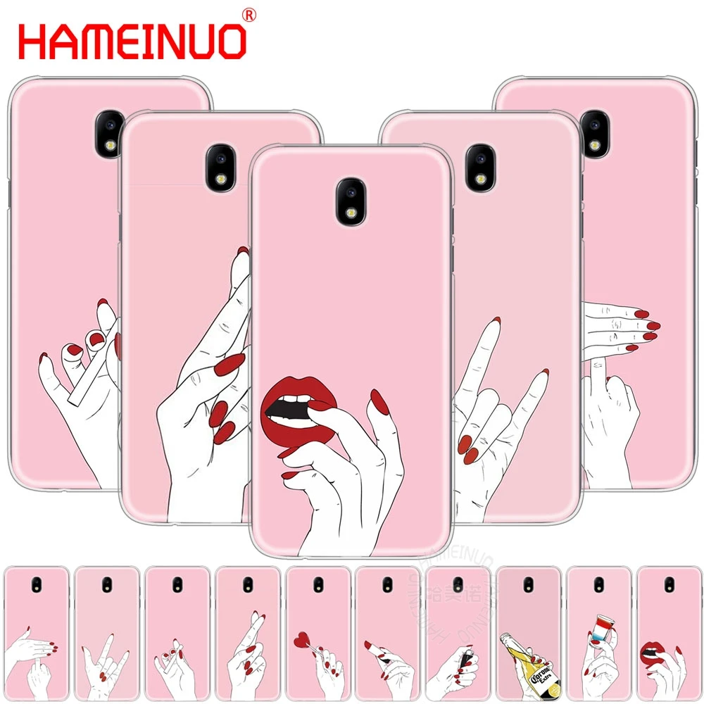 HAMEINUO чехол для телефона с дизайном жеста Samsung Galaxy J3 J5 J7 2017 J527 J727 J327 J330 J530 J730