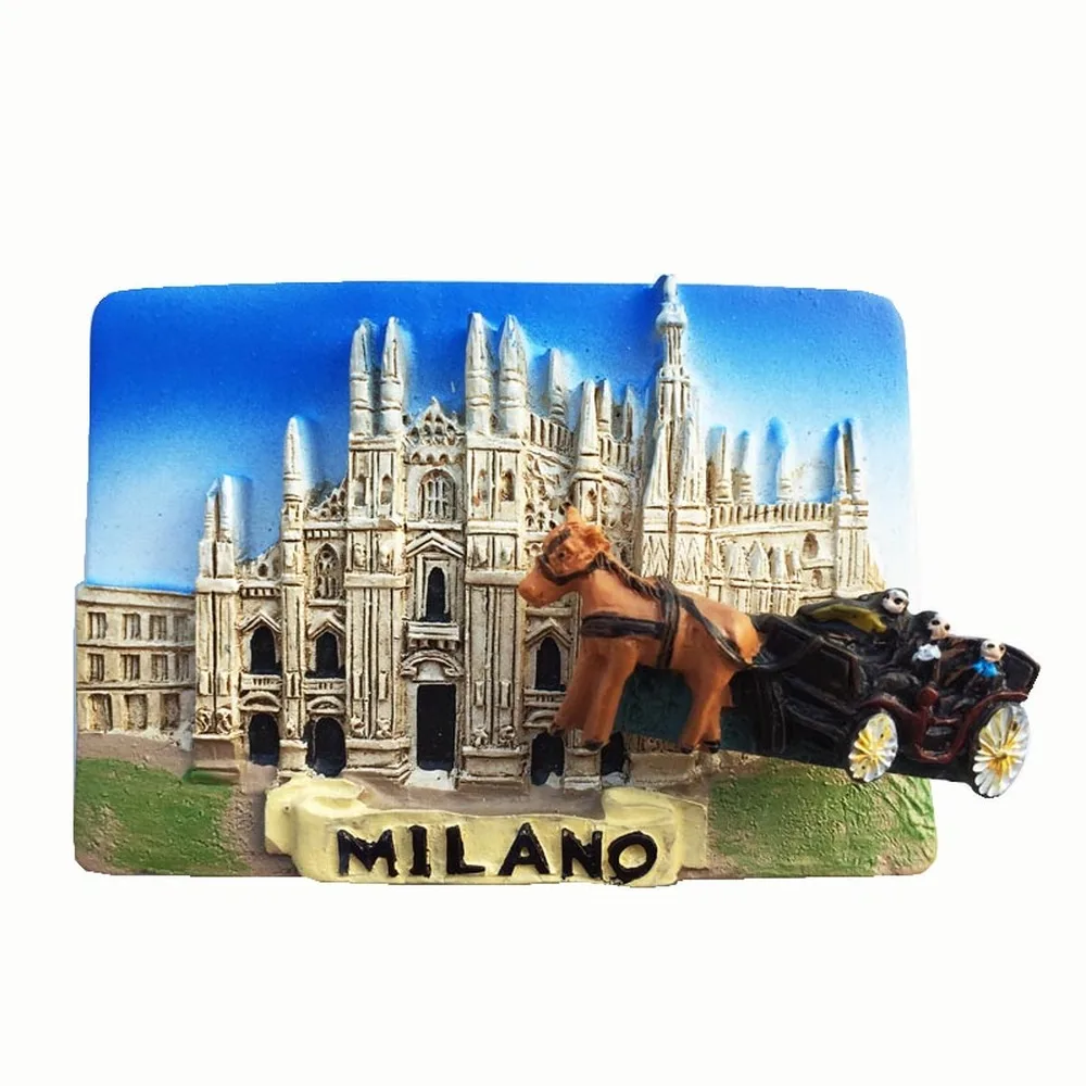 BABELEMI Европейский Милан Италия магнит на холодильник сувениры для путешествий