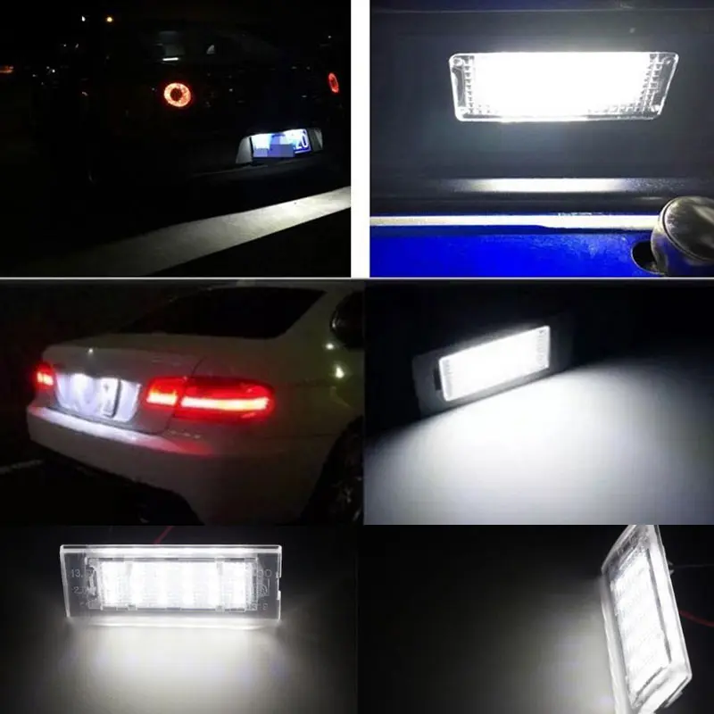 Новый светодиодный светильник для BMW X5 E53 99 06 X3 E83 03 10 DXY88 2 шт.|bmw light lamp|licence plate ledbmw led |