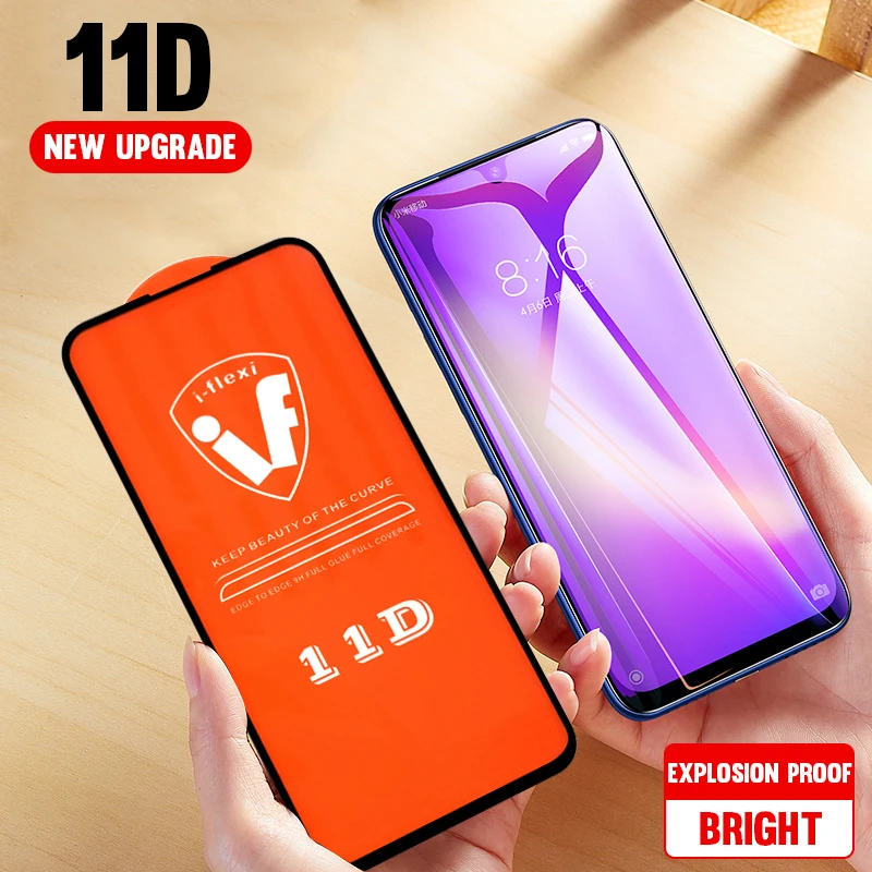 11D полное покрытие Экран закаленное Стекло для samsung Galaxy A20E A10 A20 A30 A40 A50 A60 A70 A80 A90 M10 M20 M30 защитная пленка