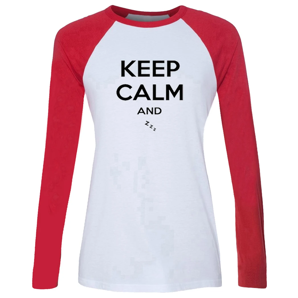 Женская футболка с принтом KEEP CALM AND SMOKE WEED Love Me sleep zzz 100% черная белая серая Красная