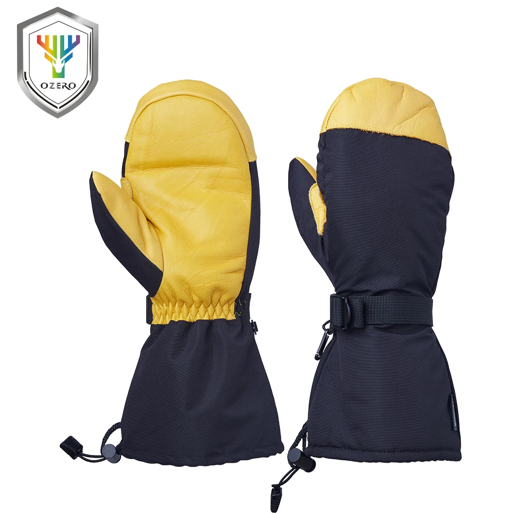 Лыжные перчатки OZERO Зимние для сноуборда снегохода 3 м спортивные ветрозащитные