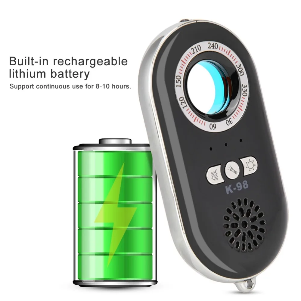 Многофункциональный детектор сигнала антиcandid трекер Светодиодный функция