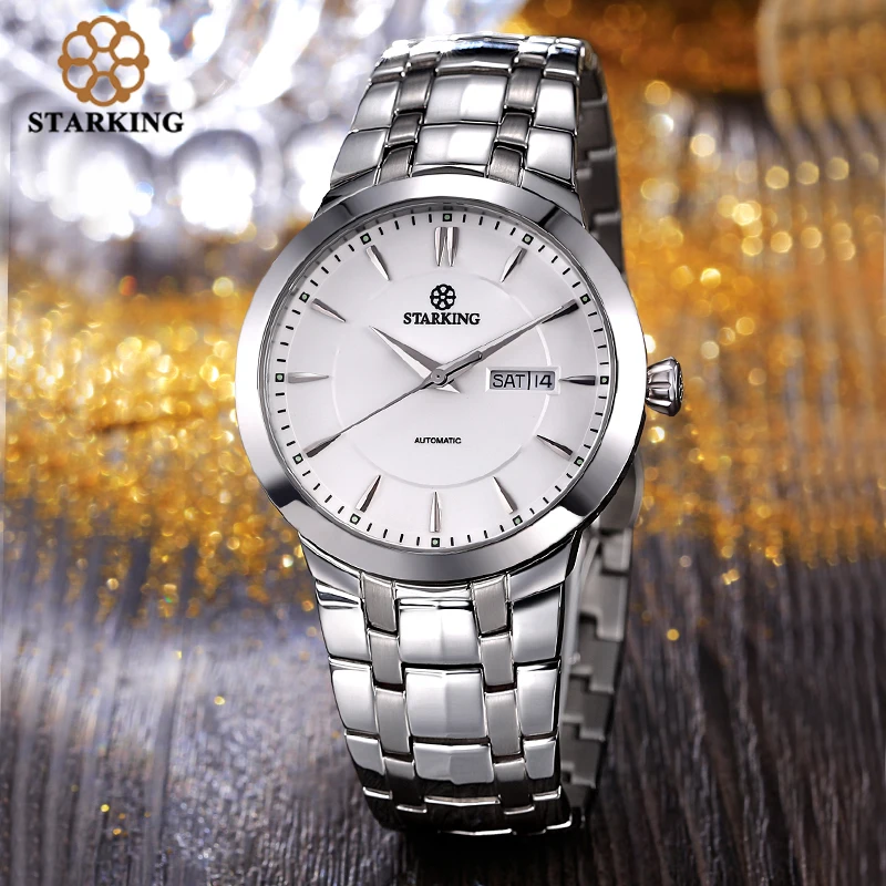 StarKing Мужские часы Роскошные антикварные автоматические полностью из