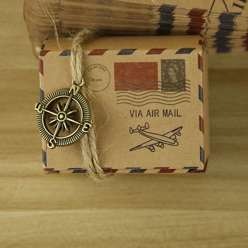 Свадебные украшения винтажные по воздуху глобальная коричневая бумажная