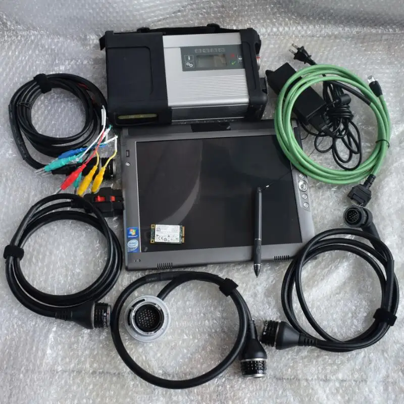 Super MB Star C5 SD Connect with laptop le1700 tablet star diagnosis mb sd c5 ssd the newest 2019.03v ready to work |