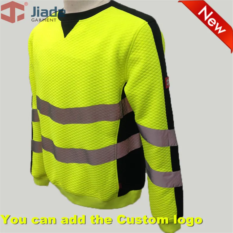 Толстовка Jiade для взрослых с высокой видимостью желтая/оранжевая HiVi-розовая