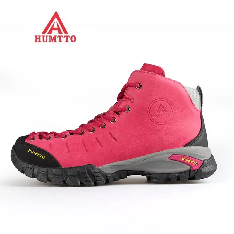 HUMTTO Женская мода натуральная кожа спортивная Треккинговая обувь кроссовки для