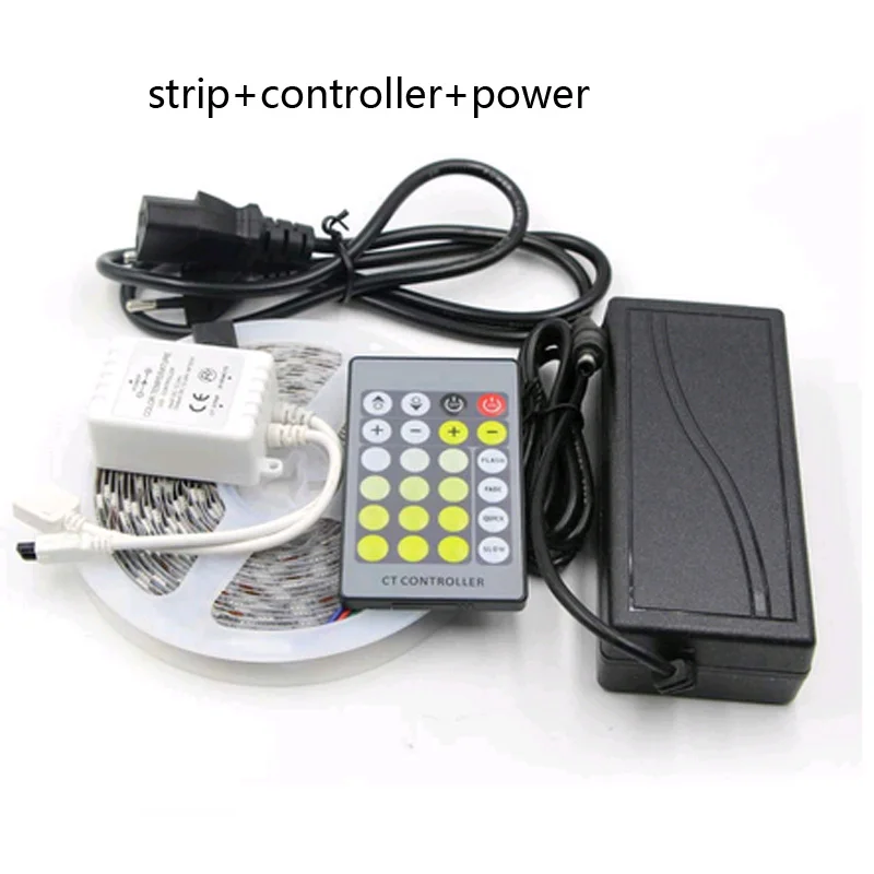 strip 24 jay power 5 м 600 светодиодный s 10 м 1200 светодиодный s 24 в двойной цвет 2835 Светодиодная лента гибкая лента музыка WiFi alexa контроллер CCT двойная белая полоса - Испускаемый цвет: strip 24 jay power
