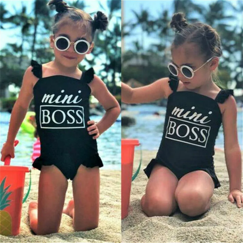 От 1 до 6 лет одежда для малышей купания девочек детский купальник бикини