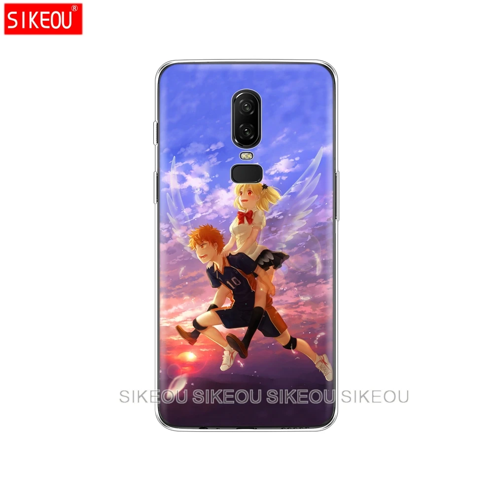 Силиконовый чехол для телефона Oneplus one plus 6 5 т 3 A3000 A5000 кошмарным Хината атаки Аниме