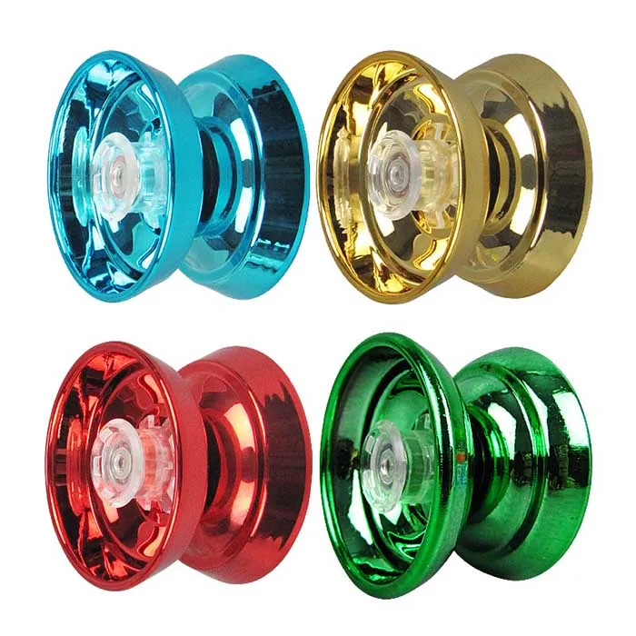 1pcs random (0pp) Волшебная металлическая игрушка Йо-Йо высокоскоростные подшипники бабочка йо-йо со струной специальный реквизит красочные йо-йо профессиональные игрушки для детей - Цвет: 1pcs random (0pp)