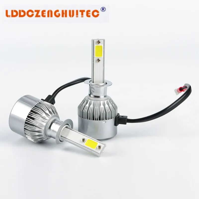 LDDCZENGHUITEC C6 авто комплект светодиодных ламп свет 72 W фары для 7600LM все гольфкарты