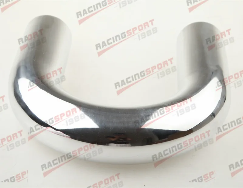 1.75&quot 180 Degree Aluminum Turbo Intercooler Pipe Piping Tube Tubing L=610mm |
