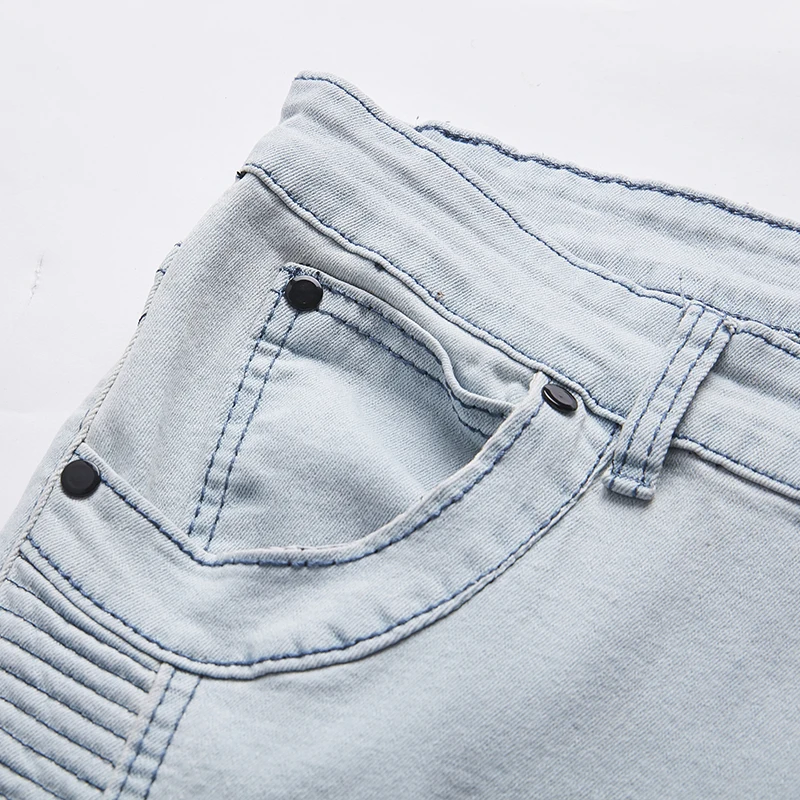 fashion new 2018 original design loose jeans men brand high quality luxury man casual street straight hip hop big size | Мужская одежда