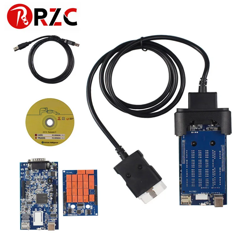 ZOLIZDA CDP TCS Bluetooth протокол tcs 2015 R3 keygen software as Multidiag pro OBD2 сканер автомобили Грузовики