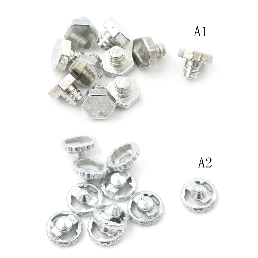 10 шт. металлический цилиндрический болт концевой наконечник Комплект головок