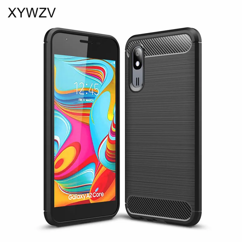 For Samsung Galaxy A2 Core Case Shockproof Armor Protective Soft Silicone Phone Back Cover |