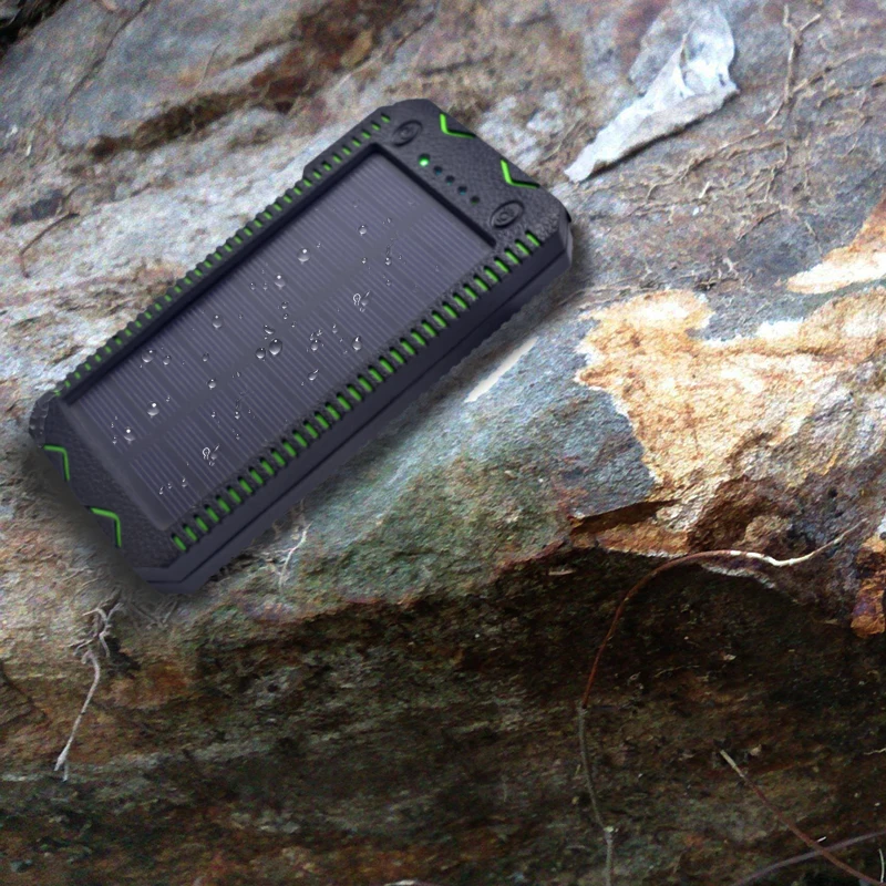 10000 mAh power Bank 3 в 1 Солнечная Внешняя батарея электрическая зажигалка для сигарет