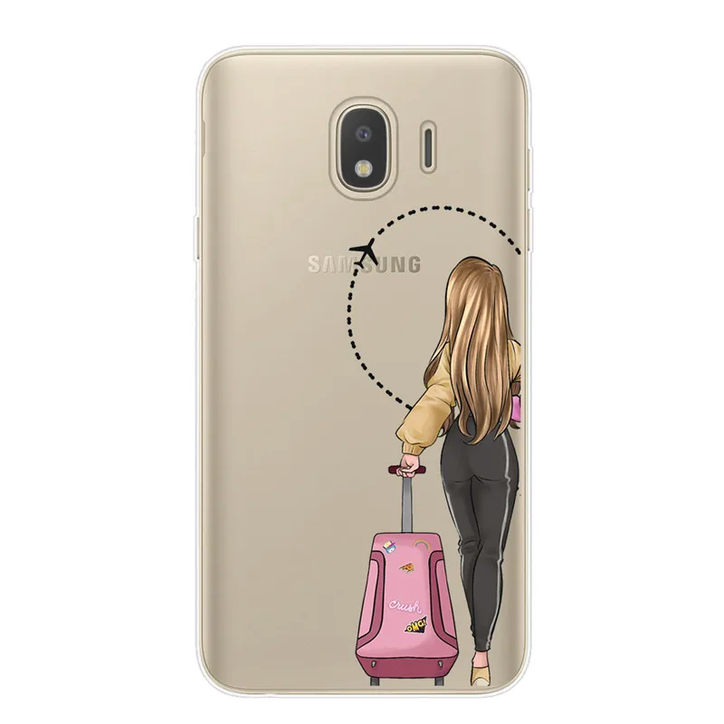 T5402 Ruixkj "лучшие друзья" чехол для телефона чехол для samsung Galaxy J3 J5 J7 J4 J6 плюс M10 M20 M30 Мягкий ТПУ чехол Капа Coque - Цвет: T5402