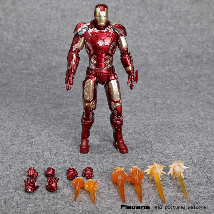 Marvel Железный человек Mark MK 42 43 с диванной ПВХ фигурка коллекция игрушек модель