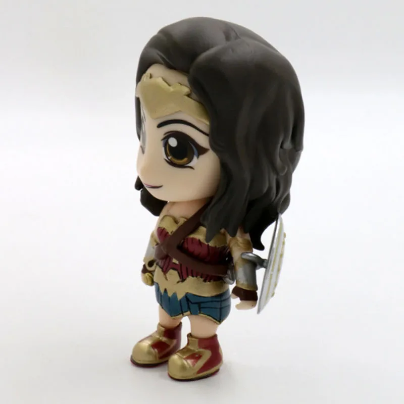 Бесплатная доставка милые 4 &quotDC Hero Wonder Woman Bobble голова качающаяся игрушка модель