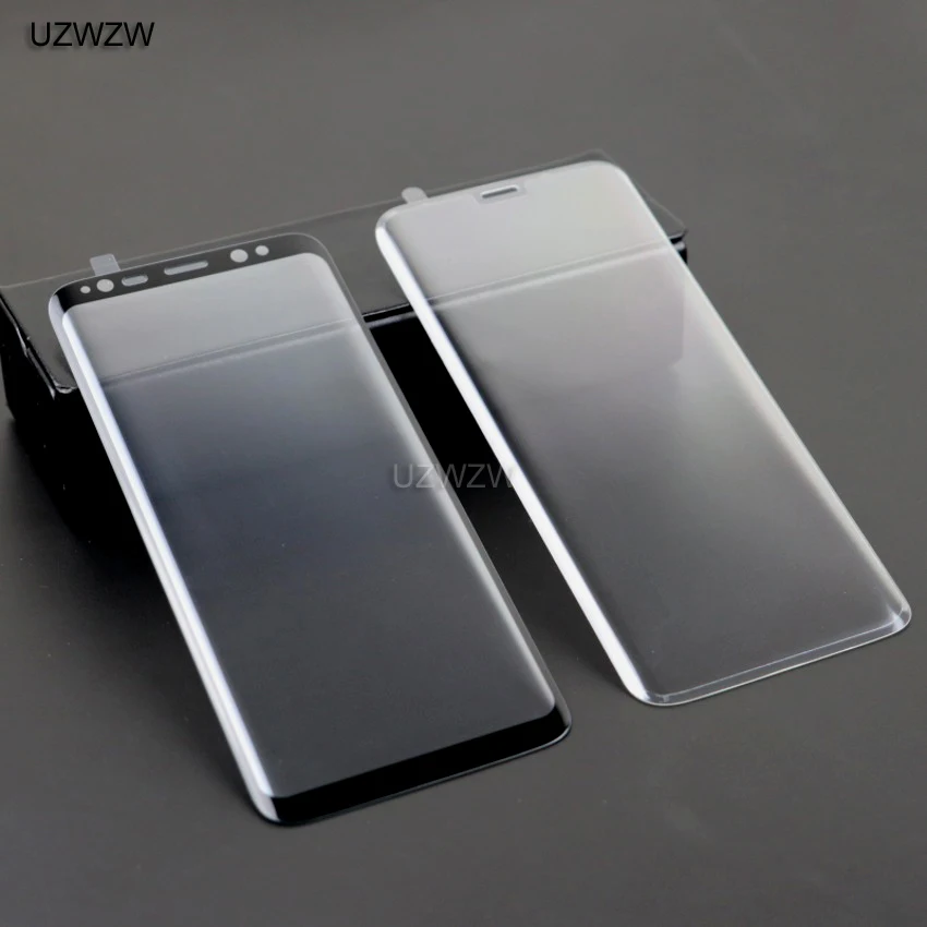 Полностью изогнутое закаленное стекло для samsung Galaxy S9 S8 Plus S7 edge Note 9 Note 8 A6 Plus A8 Plus A8 A6 защитное стекло