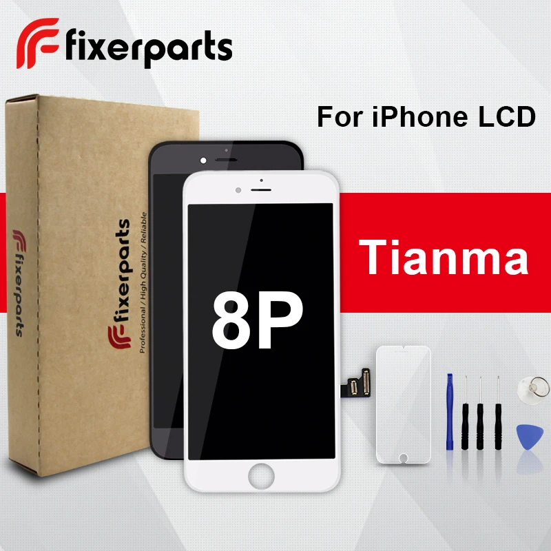 ЖК дисплей TM для iphone 8 p сенсорный экран дигитайзер замена полная сборка Plus с