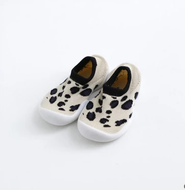Кроссовки с леопардовым принтом в горошек для маленьких мальчиков и девочек