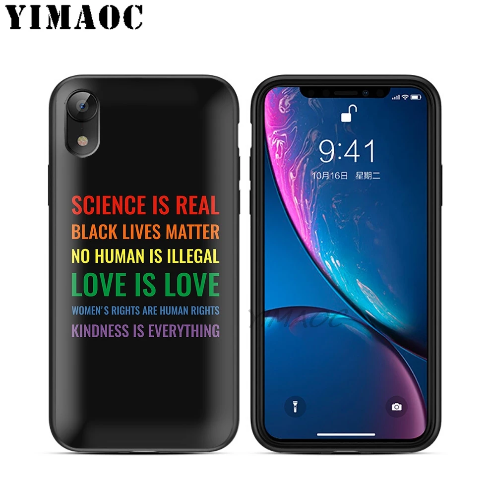 YIMAOC Rainbow Brite Overthink Мягкий ТПУ Черный силиконовый чехол для iPhone X или 10 8 7 6 6S Plus 5 5S SE Xr