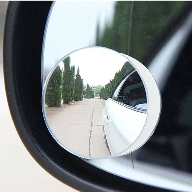1pc HD wide-angle adjustable rear view convex mirror blind spot frameless mirror for Honda CRV Accord Odeysey Crosstour FIT Jazz