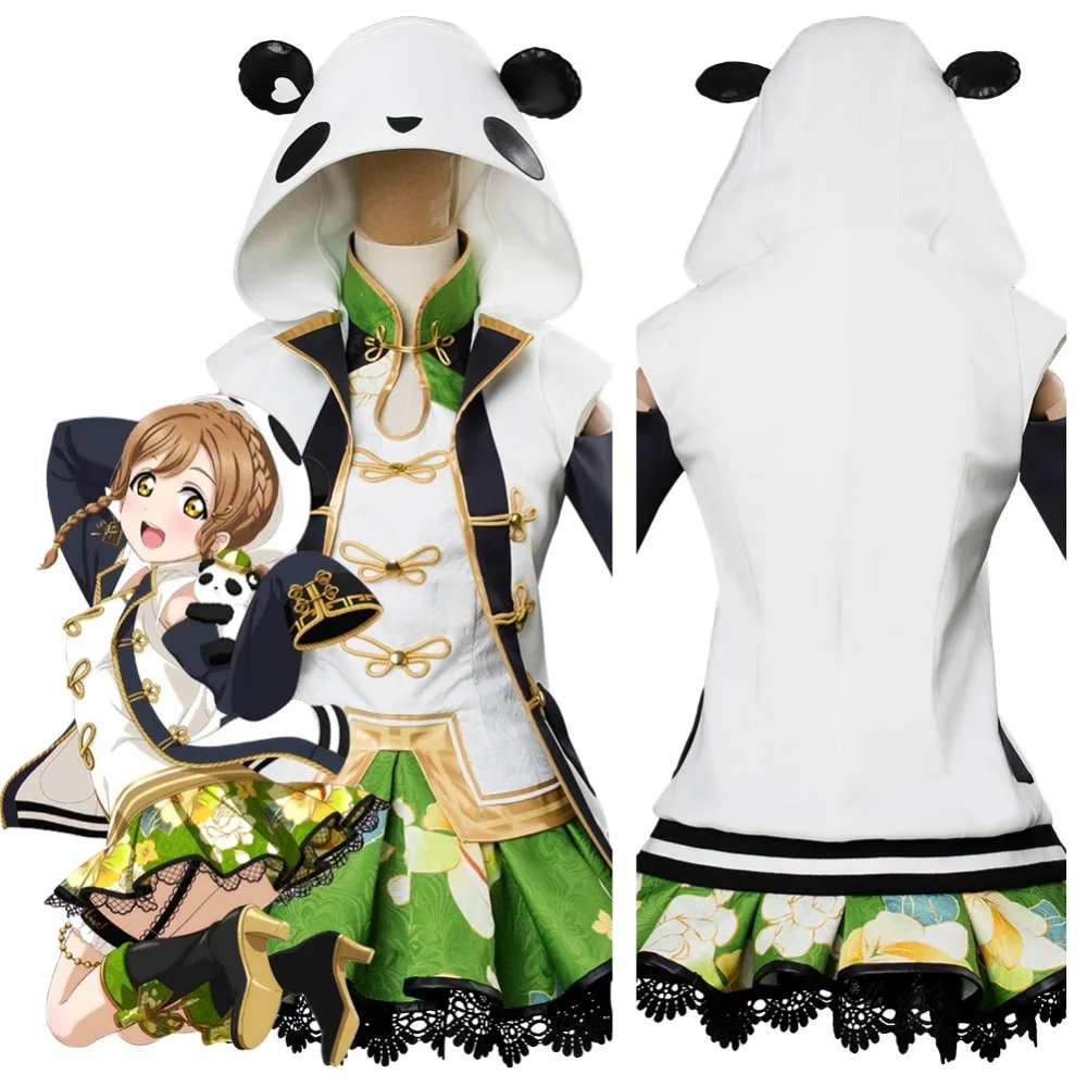 Костюм для косплея Love Live!Aqours Kunikida Hanamaru костюм Чонсам Хэллоуина карнавальные