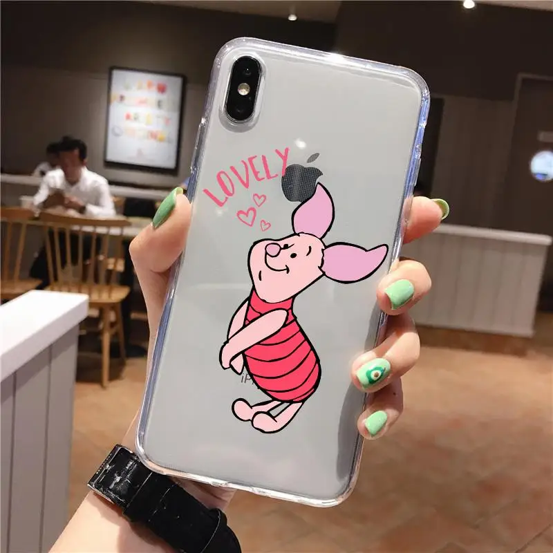 Милый мультяшный мягкий чехол из ТПУ s для iPhone XR для iPhone X XS Max 5 5S S SE 4 4S 8 7 5C 6 6S Plus 11 Pro Max чехол Fundas - Color: pijieqpg