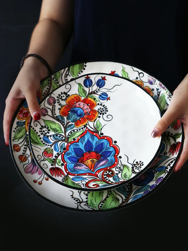 Креативные столовые тарелки нестандартные западные блюда для бифштекса