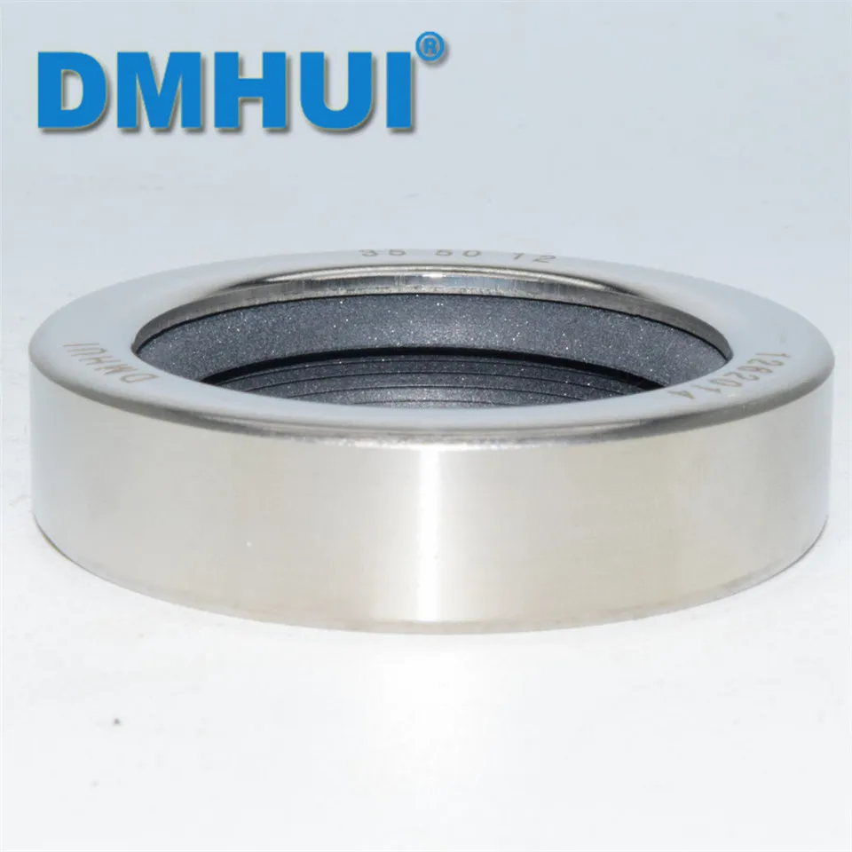 DMHUI роторный винтовой воздушный компрессор из нержавеющей стали PTFE сальники 35*50*12/35x50x12 Двойные Губы ISO 9001: 2008 35*50*12 мм