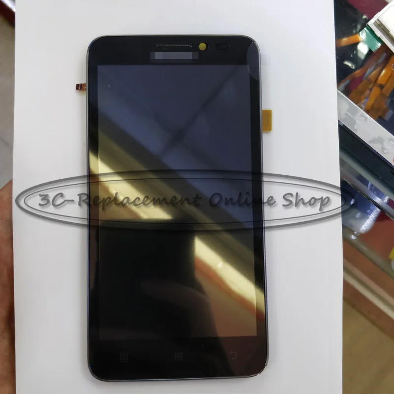 Оригинальный белый/черный 5 0 дюймов для Lenovo A606 ЖК-дисплей + дигитайзер сенсорный