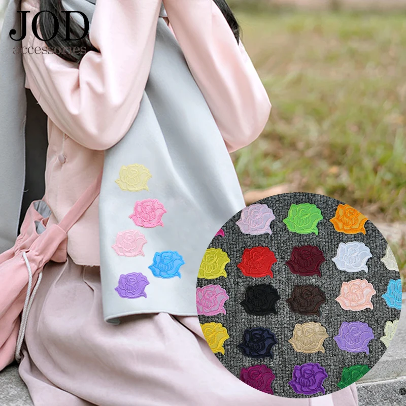 Цветок кружева вышивка железа на наклейках аппликация Одежда патч вышитые патчи