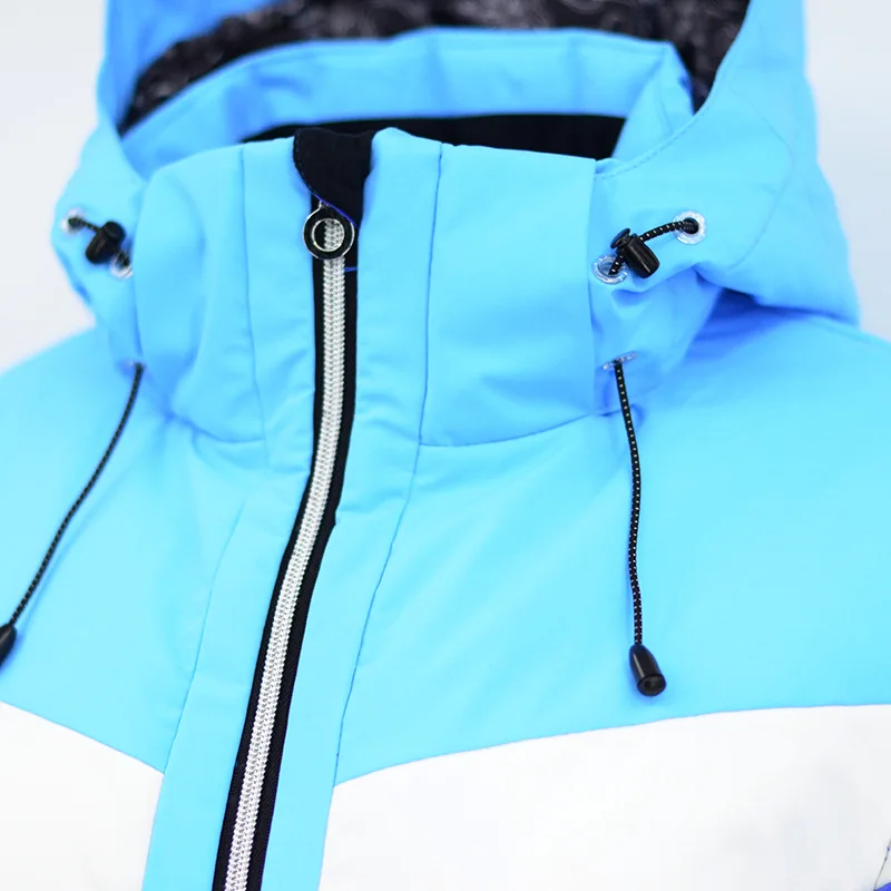 Лыжная одежда зимняя уличная утепленная ветрозащитная водонепроницаемая теплая