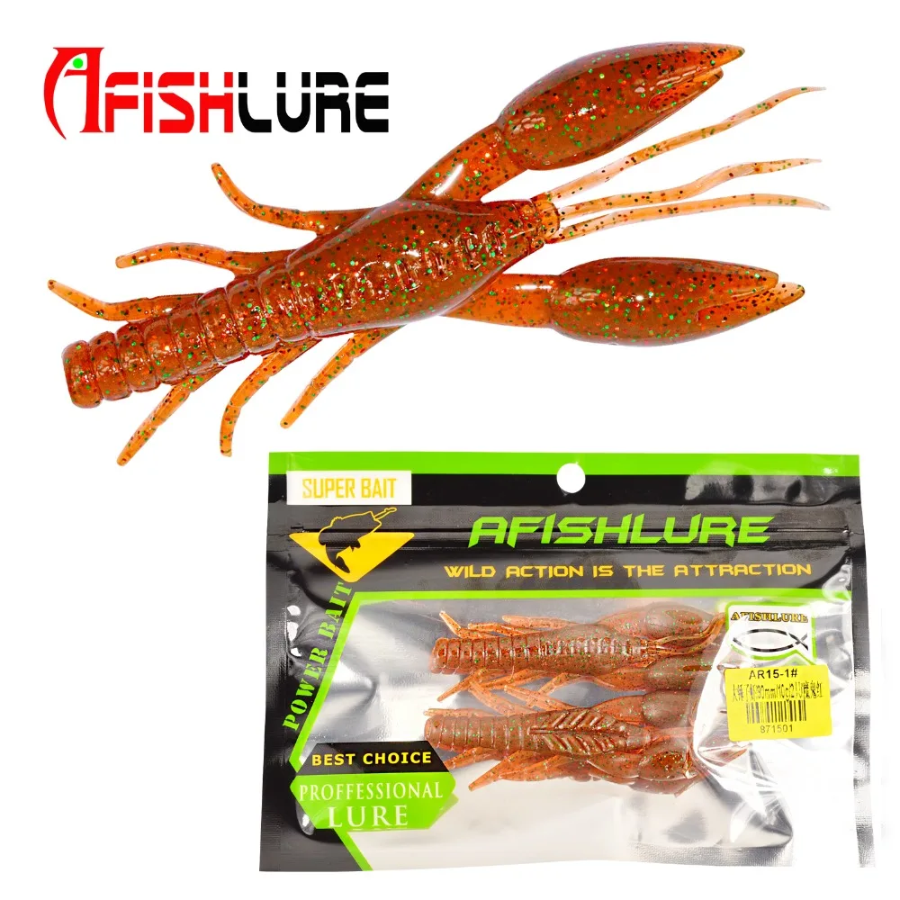 4 шт./лот Мягкая приманка в виде больших креветок 90 мм 10 г креветки для рыбной