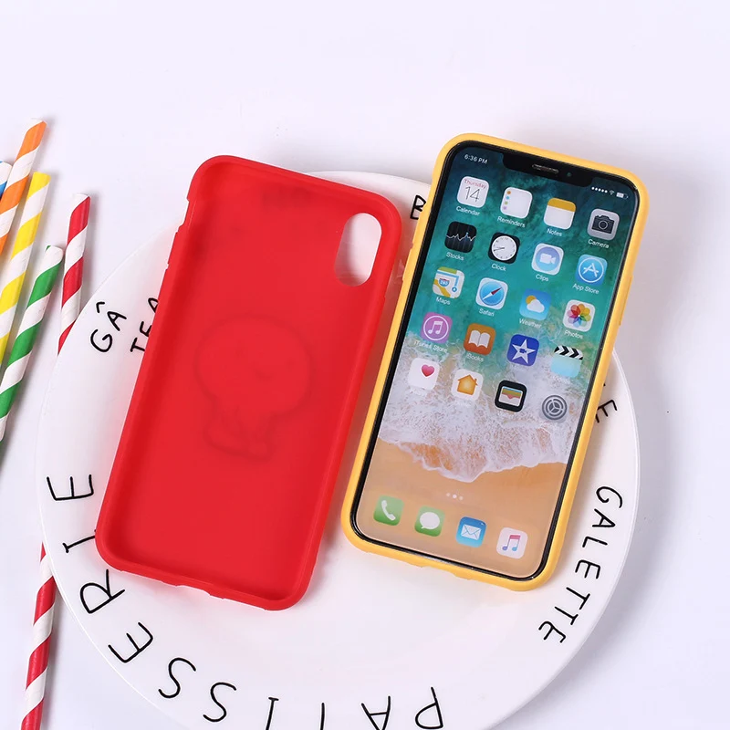 Cute Rabbit Cat Cartoon Cases For iPhone 5 5S SE 6 6S 7 8 X i Phone Apple Case Silicone Cover Plus Coque Capa |