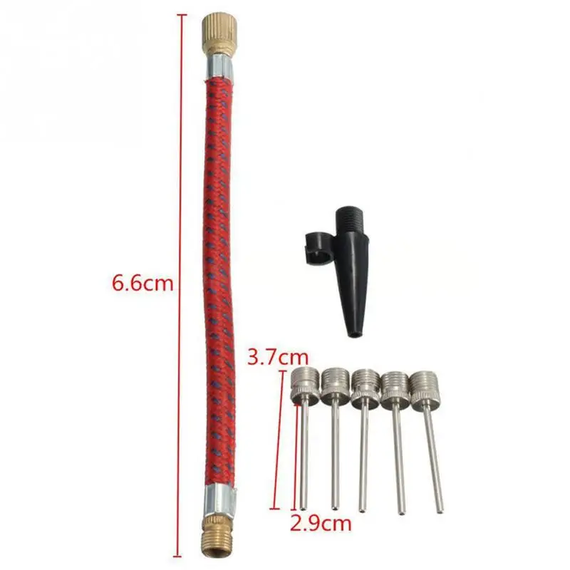 7 шт./лот спортивный мяч баскетбол футбол нержавеющая воздушная помпа Игла