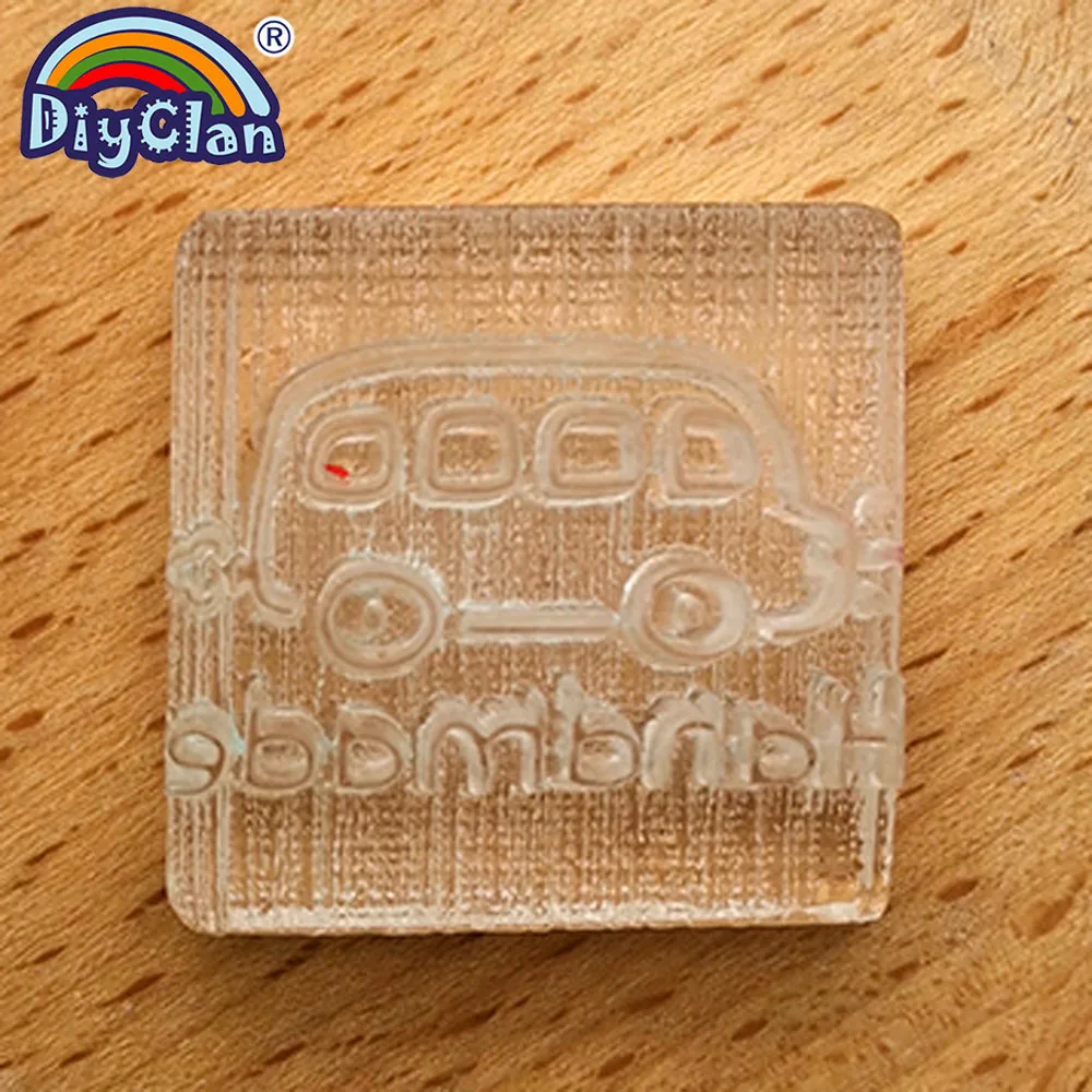 Автобус ручной работы мыло делая игрушечная печать автомобиля натуральные