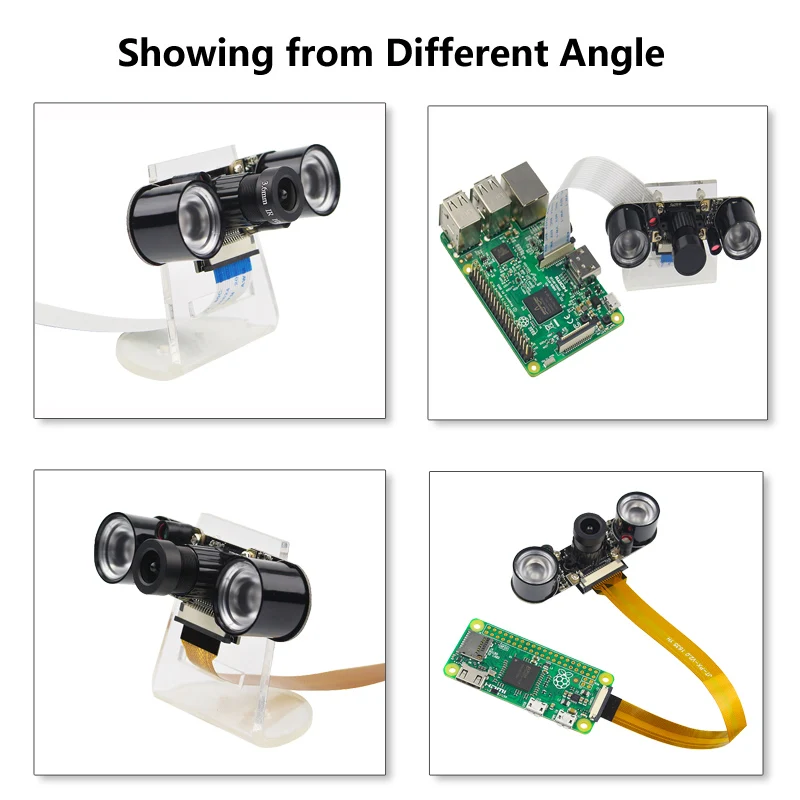 7 в 1 Raspberry Pi 4 камера комплект 5MP 3 ночного видения 1080P Веб-камера для Модель B 3B Plus Zero