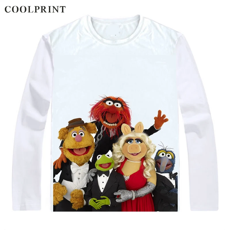 Style 12 Muppets/футболка; Miss Pig Statler And Waldorf; модная футболка; аниме; футболка на заказ; Повседневная Винтажная футболка с длинными рукавами и принтом - Цвет: Style 12