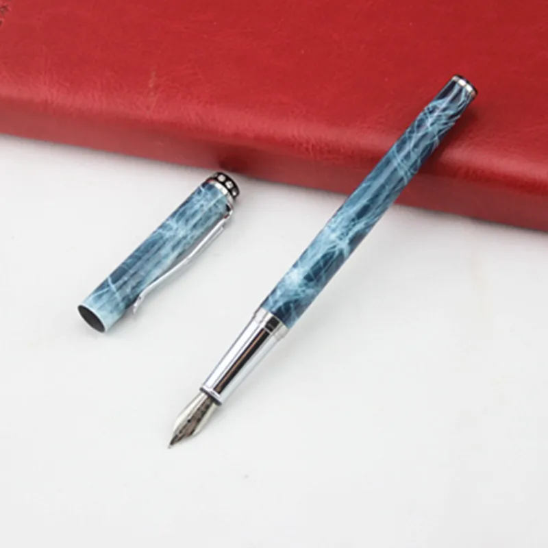 Роскошная перьевая ручка jinhao дополнительный тонкий наконечник 0 5 мм финансовые