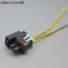 Shhworldsea женский 2 Pin для EV6 форсунки системы питания с общей топливной разъем 15419715 15326181 15411633 0,8 мм водонепроницаемый разъем