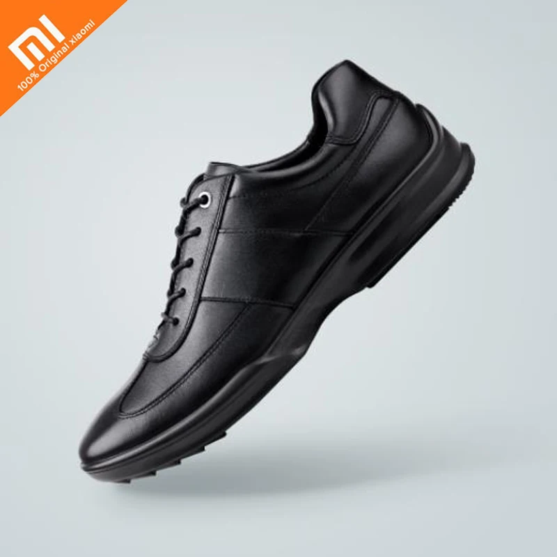 Оригинальные спортивные кожаные туфли xiaomi mijia мужские из замши мужская