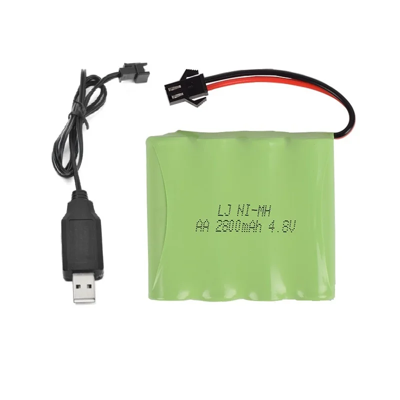 LEKYLUKY 4 8 v 2800 mah м стиль высокой емкости Ni MH rechargeble Батарея для электрических