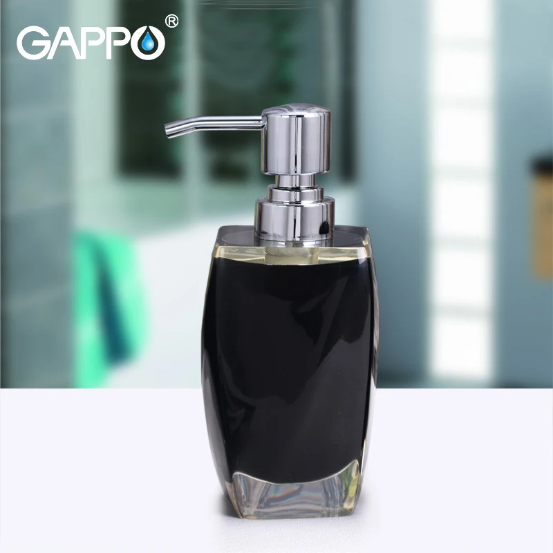 GAPPO liquid soap dispensers soaps pump imported resin Bottle Bath Shower Accessories bottles | Обустройство дома