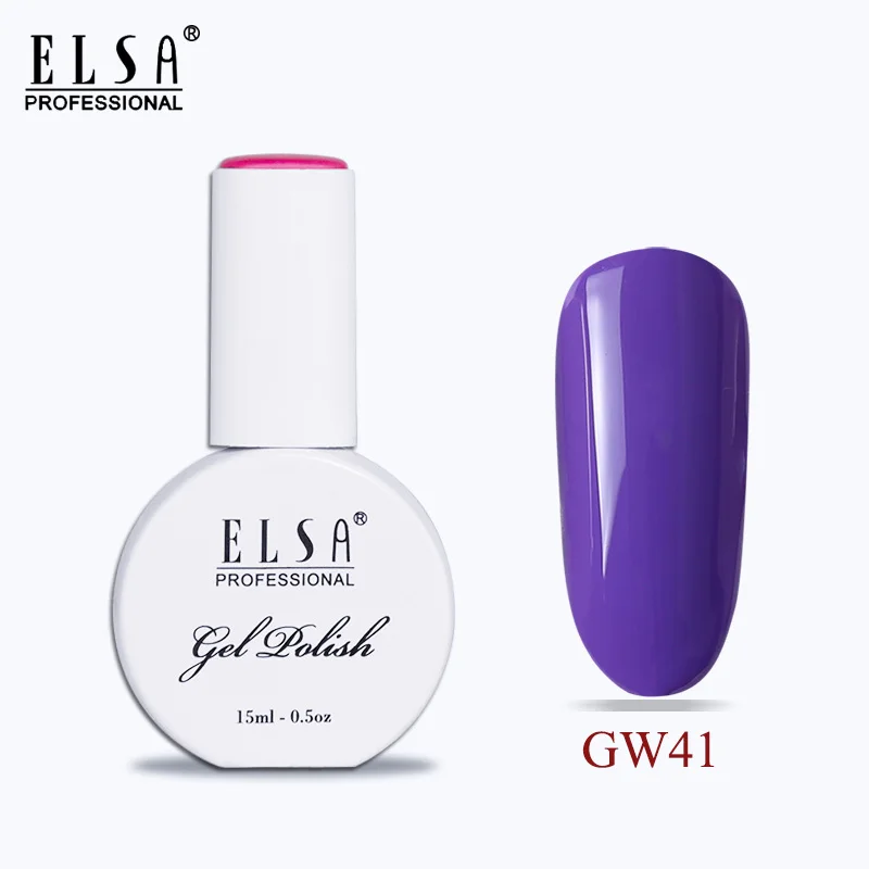 GW41 Elsa 15 мл УФ-гель для ногтей 120 цветов на выбор кофе УФ-лак для ногтей Полупостоянный коричневый светодиодный гель-эмаль для ногтей - Цвет: GW41